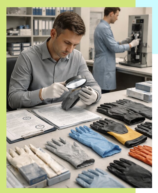 Сертификация перчаток и средств защиты продукции в Назрани