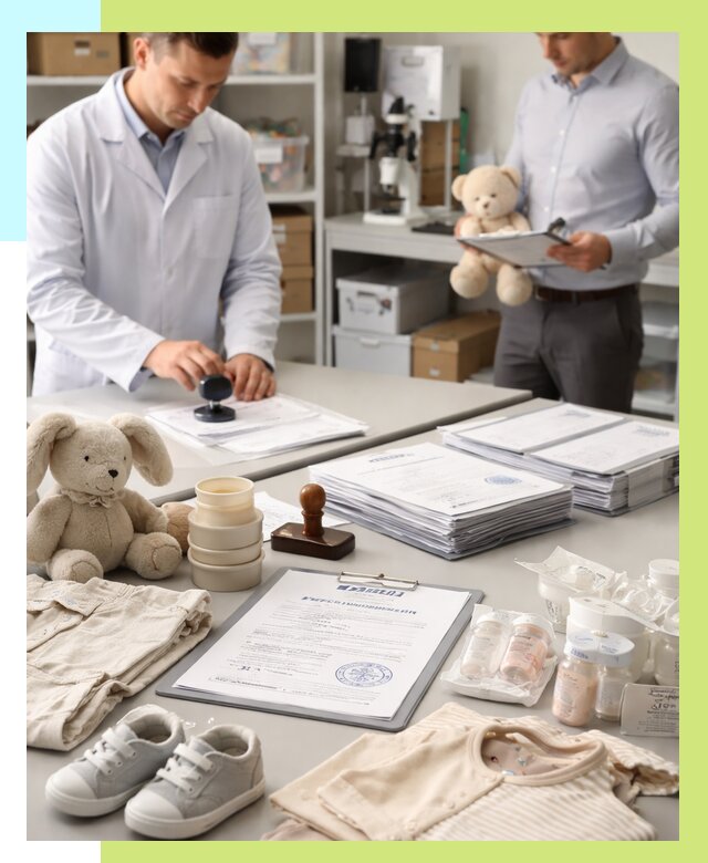 Сертификация детских товаров в Назрани от 15408 р. | Алешин-Нзр