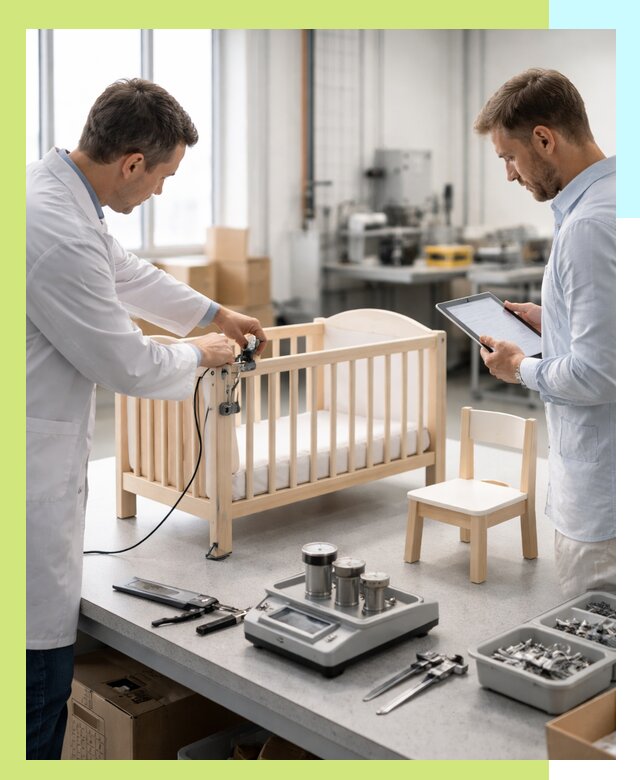 Сертификация детской мебели и проверка безопасности в Назрани