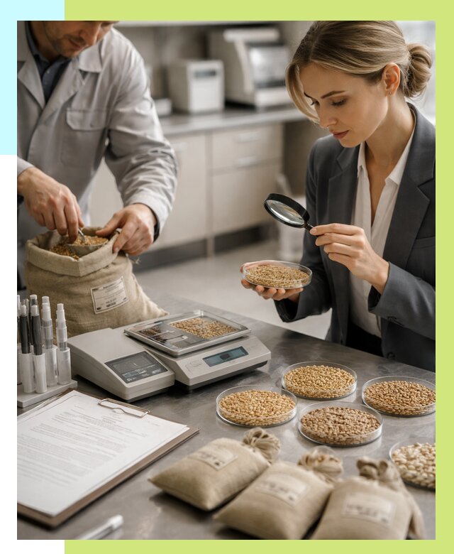 Сертификация зерна в Назрани по цене от 15408 р. | Алешин-Нзр