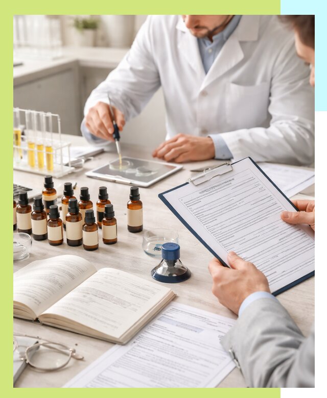 Сертификация эфирных масел и документация качества в Назрани