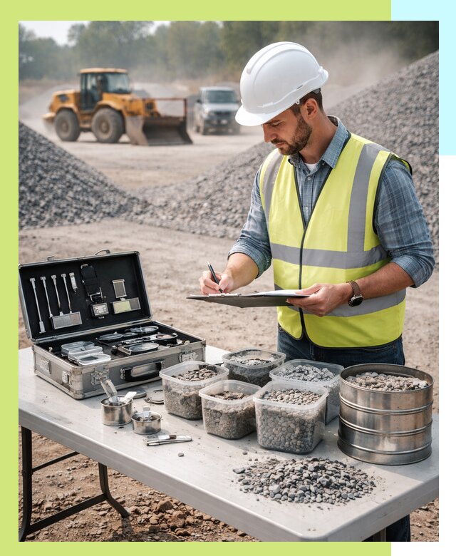 Сертификация щебня в Назрани по ГОСТу и техническим требованиям