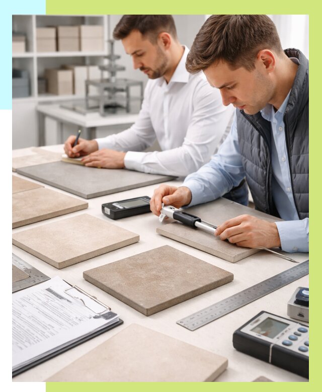 Сертификация плитки в Назрани от 25680 р. | Алешин-Нзр гарантия