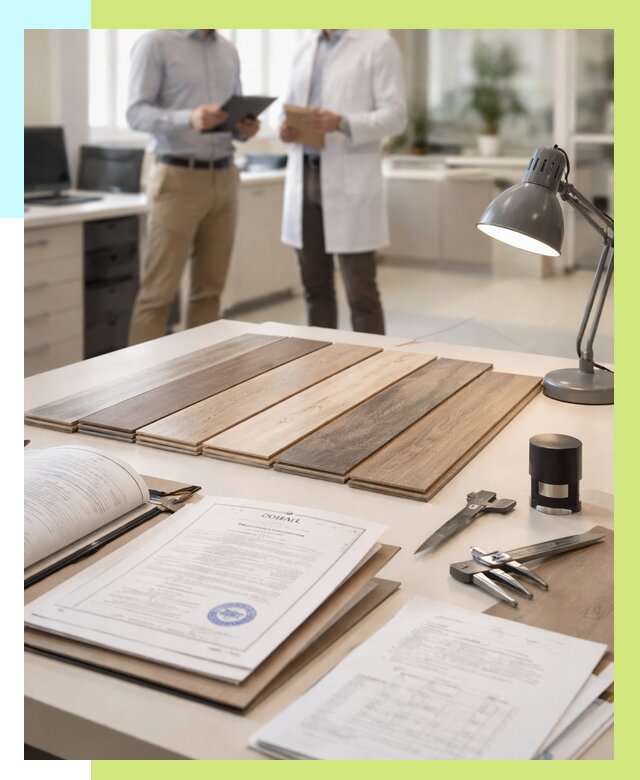 Сертификация ламината в Назрани от 18490 р. под ключ | Алешин-Нзр