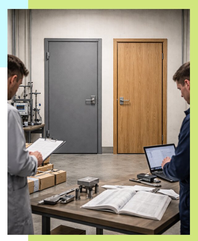 Сертификация дверей в Назрани от 8218 р. под ключ | Алешин-Нзр