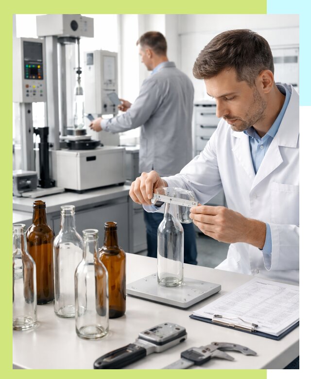 Сертификация стеклянных бутылок и сопутствующей упаковки в Назрани