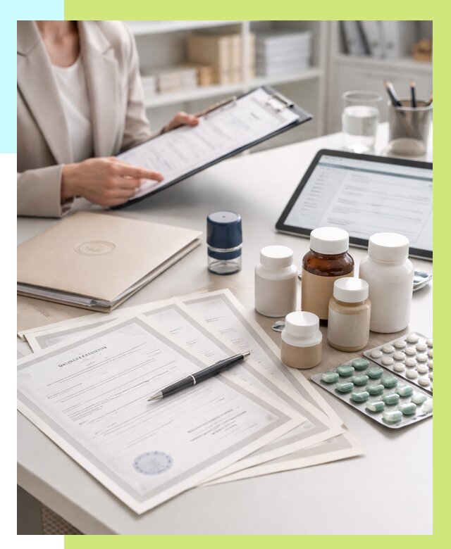 Сертификация БАД и СГР на бады в Назрани от 25680 р. | Алешин-Нзр