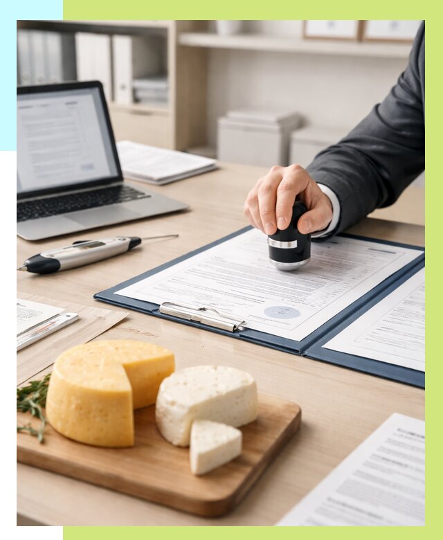 Сертификация сыров в Назрани от 15408 р | Сертификат на сыр Алешин-Нзр