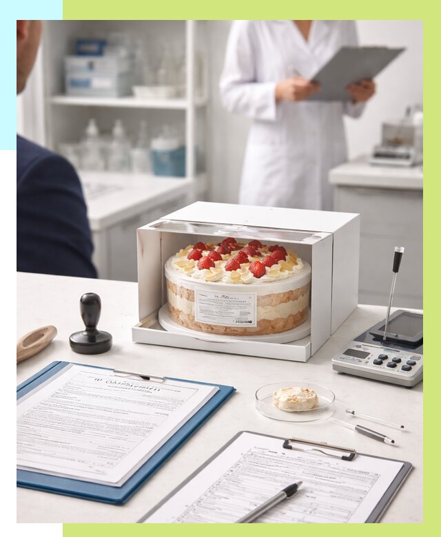 Сертификация тортов в Назрани от 9245 р. заказать | Алешин-Нзр