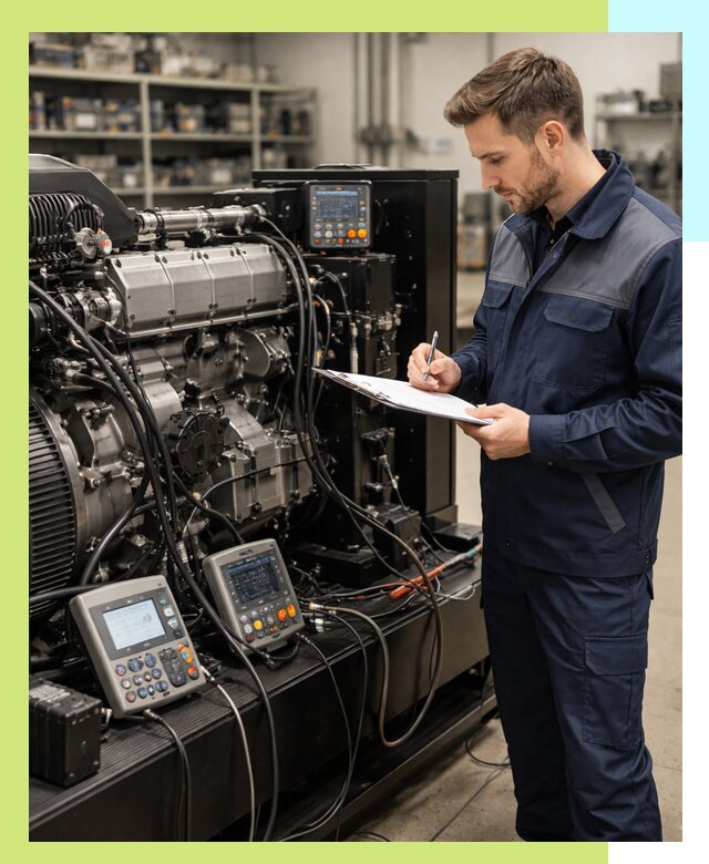 Сертификация дизельных генераторов и их оборудования в Назрани