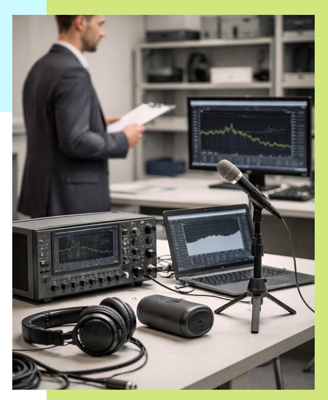 Сертификация аудиотехники в Назрани от 15408 р., Алешин-Нзр