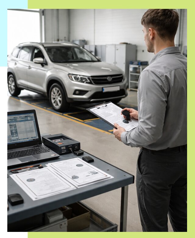 Сертификация транспортных средств в Назрани от 12326 р. | Алешин-Нзр