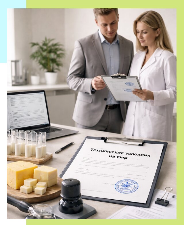 ТУ на сыры в Назрани срочно от 12326 р. — оформление | Алешин-Нзр