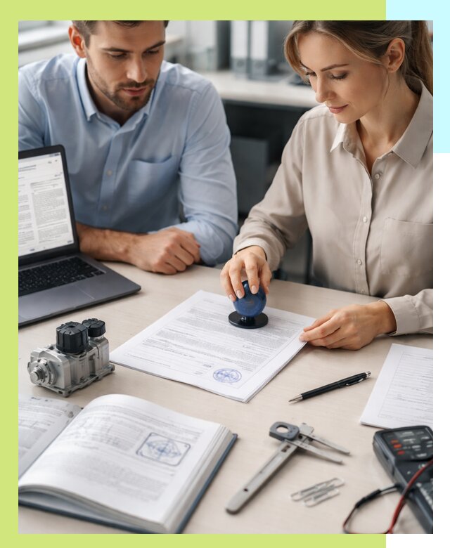 Выдача паспорта изделия и техническая экспертиза продукции в Назрани