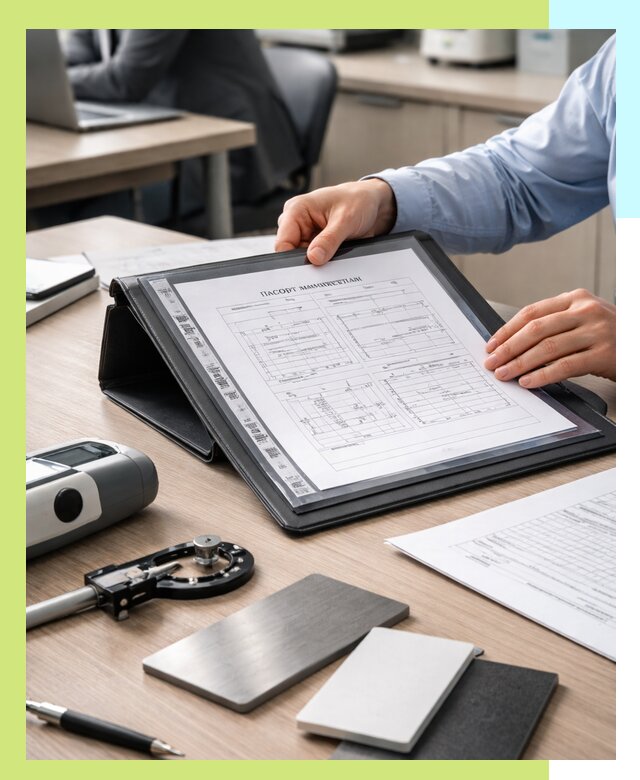 Оформление паспорта материала для продукции в Назрани