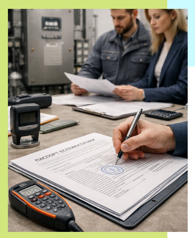 Оформление паспорта эксплуатации оборудования в Назрани