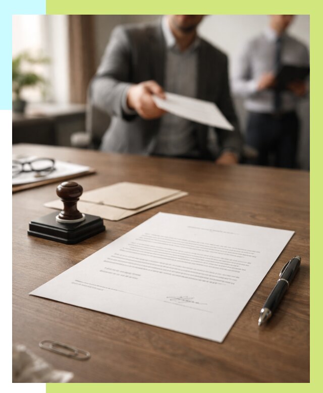 Отказное письмо по сертификации в Назрани от 3595 р. | Алешин-Нзр