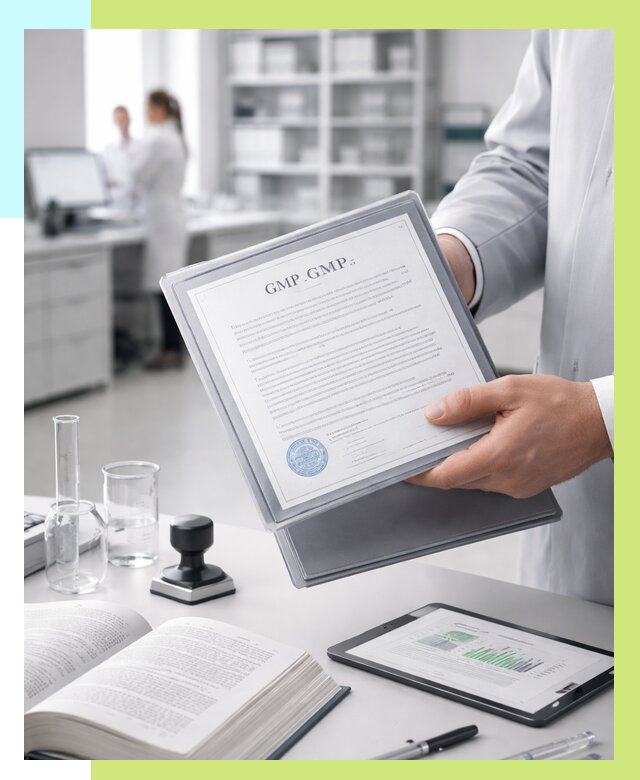 Сертификат GMP в Назрани под ключ от 87312 р. | Алешин-Нзр