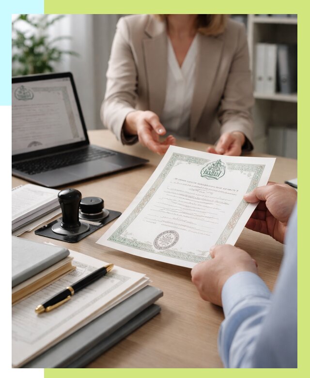 Халяль сертификат в Назрани, получить от 15408 р. | Алешин-Нзр