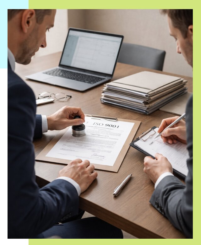 Сертификат ISO 9001 в Назрани купить от 82176 р. | Алешин-Нзр