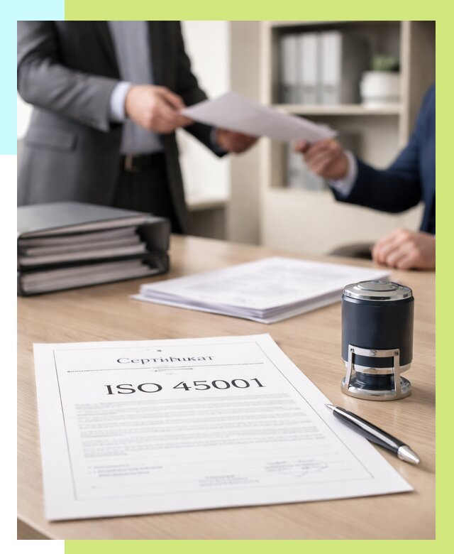 Сертификат ISO 45001 в Назрани под ключ от 46224 р. | Алешин-Нзр