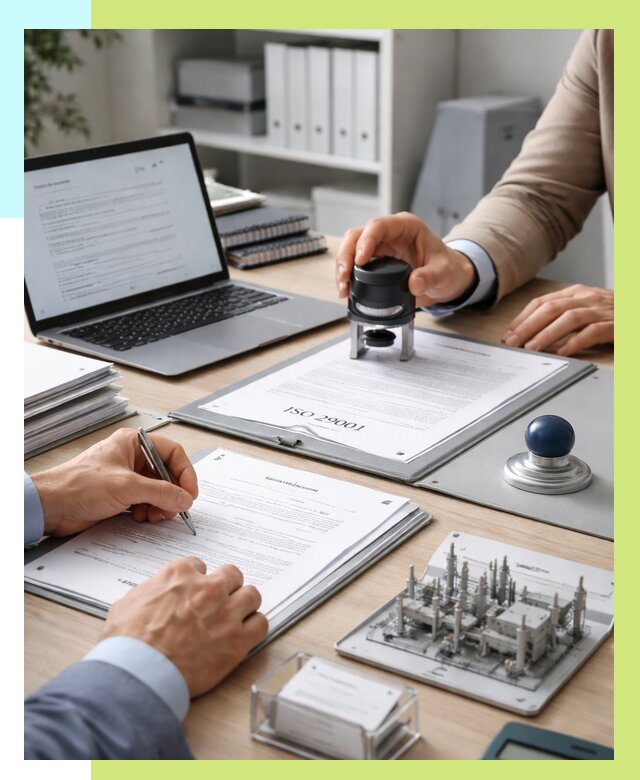 Сертификат ISO 29001 в Назрани под ключ от 77040 р. | Алешин-Нзр