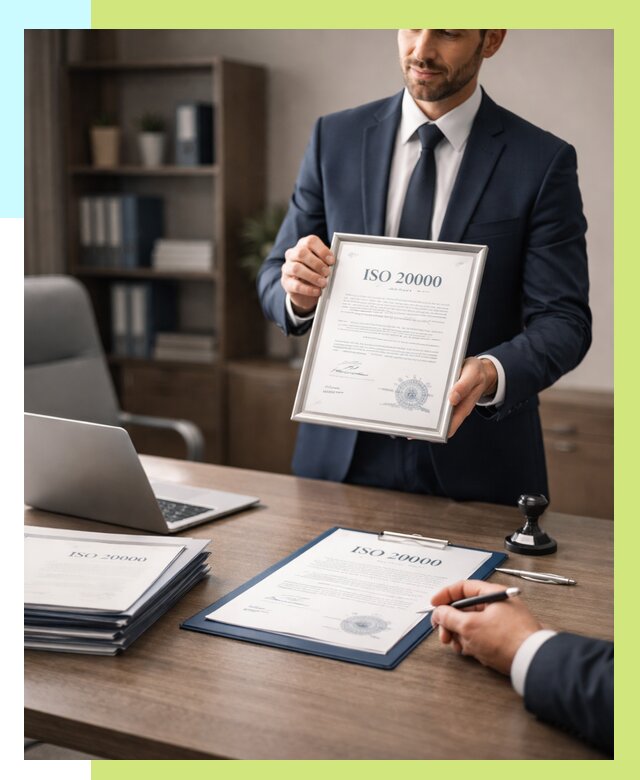 Сертификат ISO 20000 в Назрани под ключ от 123264 р., Алешин-Нзр