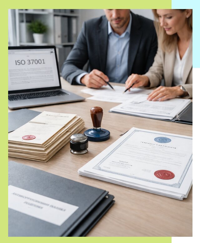 Получение сертификата ISO 37001 по системе борьбы с коррупцией в Назрани